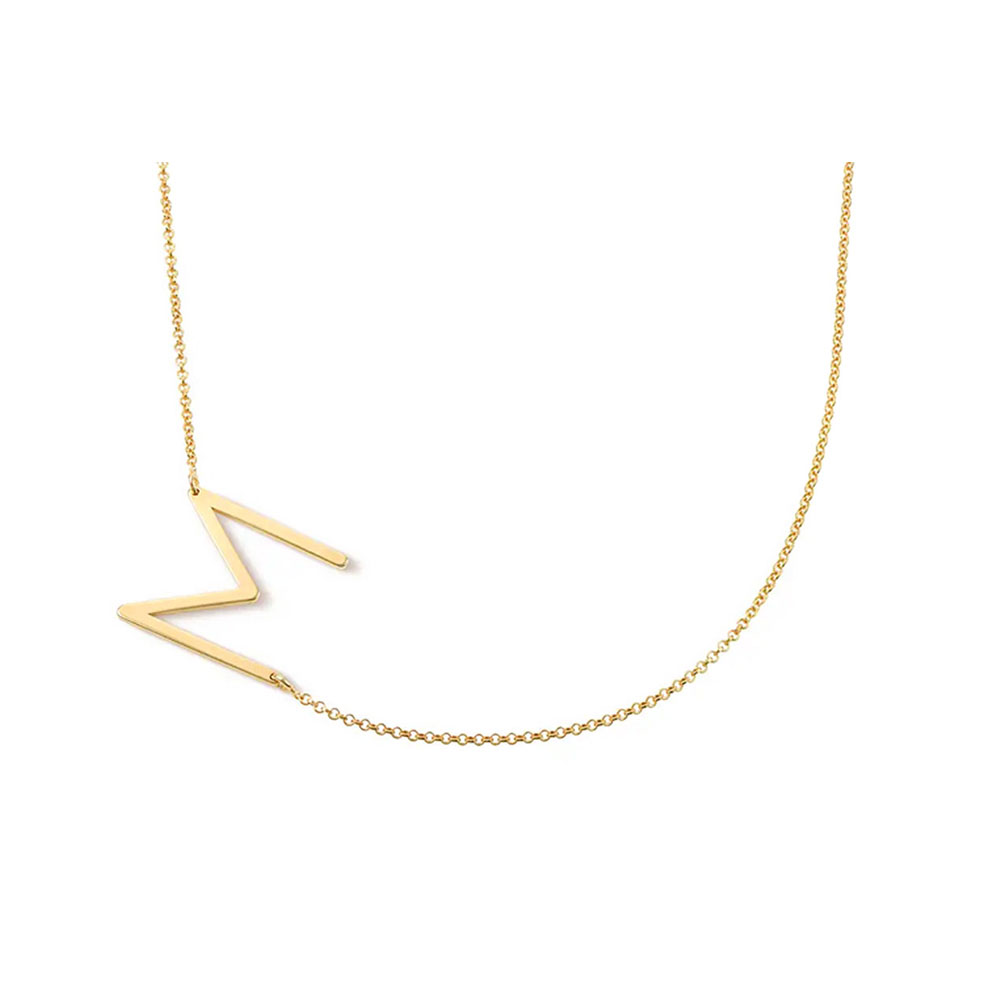 name 14k gold necklace