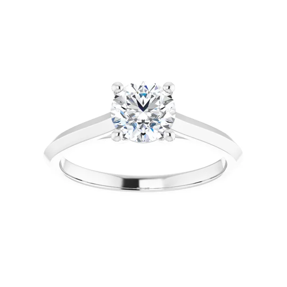 Cathedral set clearance ring