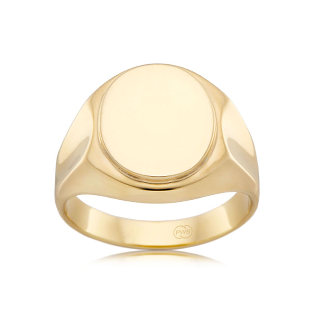 Mens gold hot sale ring images