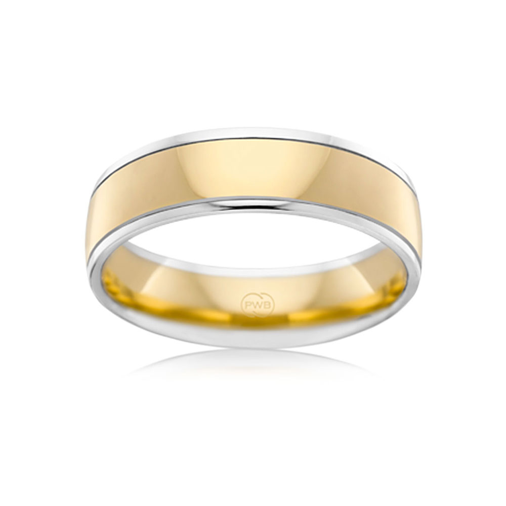 Gold plain sale band