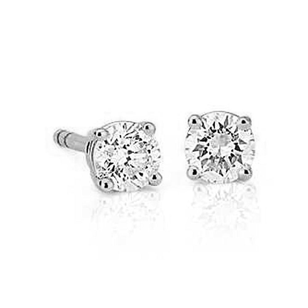 Real stud clearance diamond earrings