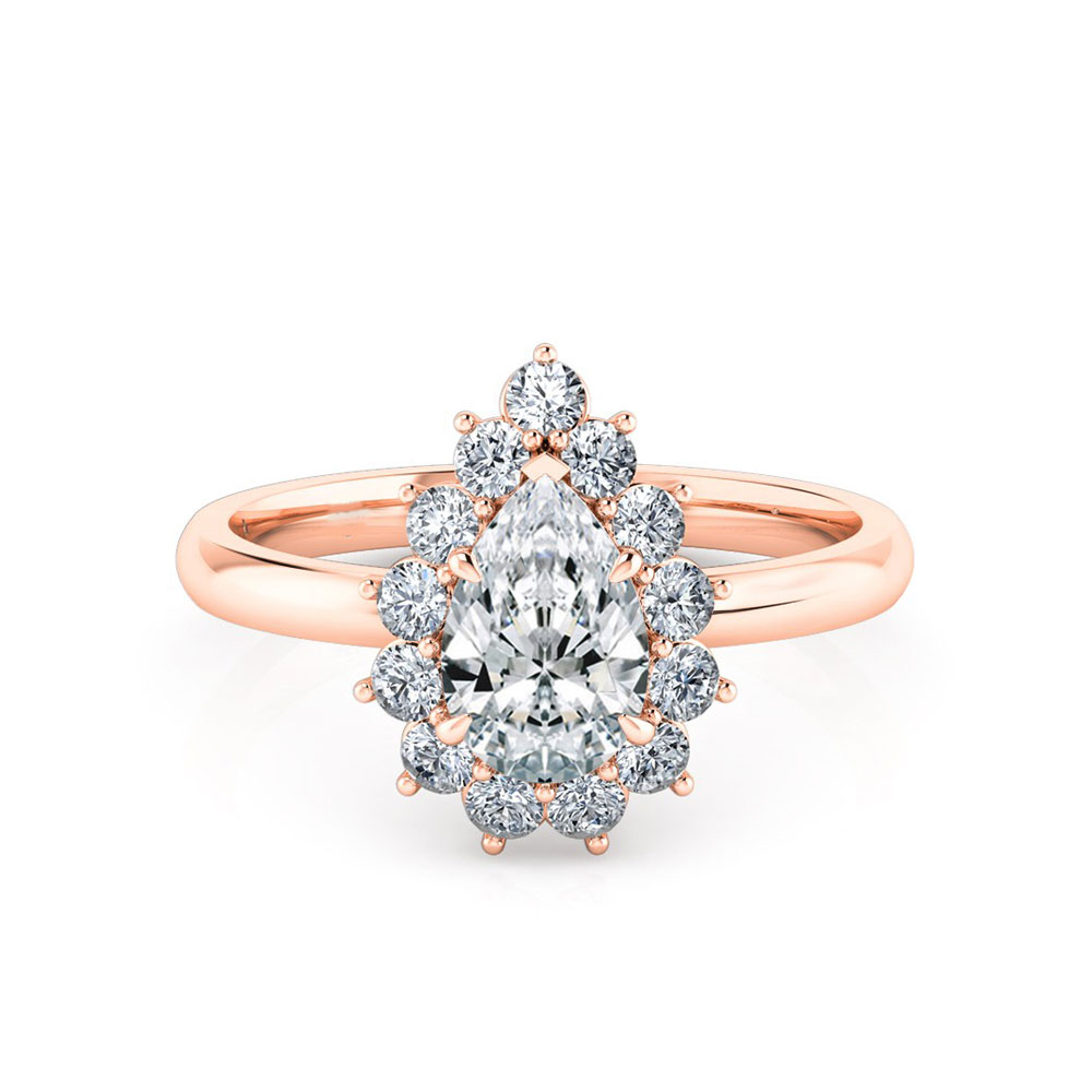 Cheap pear engagement on sale rings