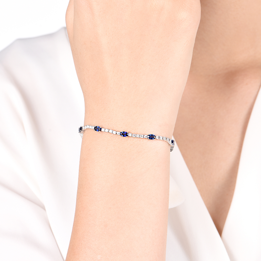 sapphire gemstone bracelet