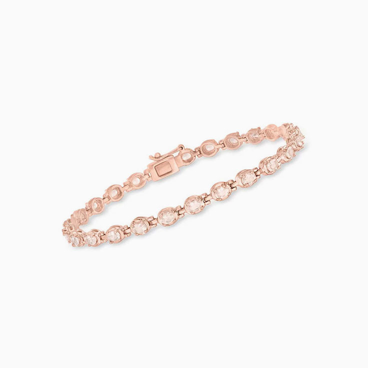 Candy Morganite Bracelet – Star Crystal Gems